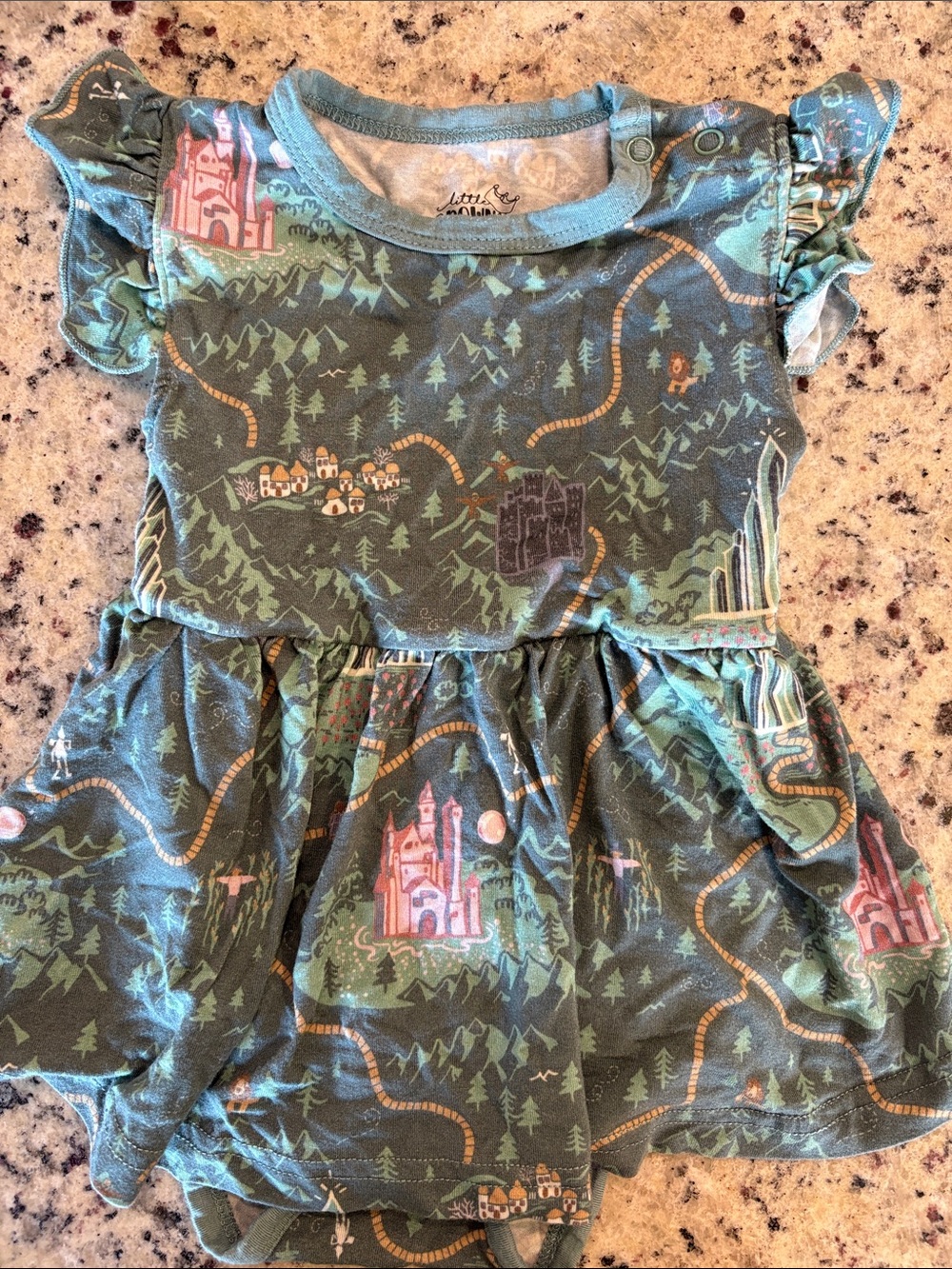 Emerald City Flutter Dress